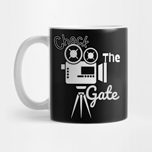 Check The Gate - Hollywood Film Set Mug